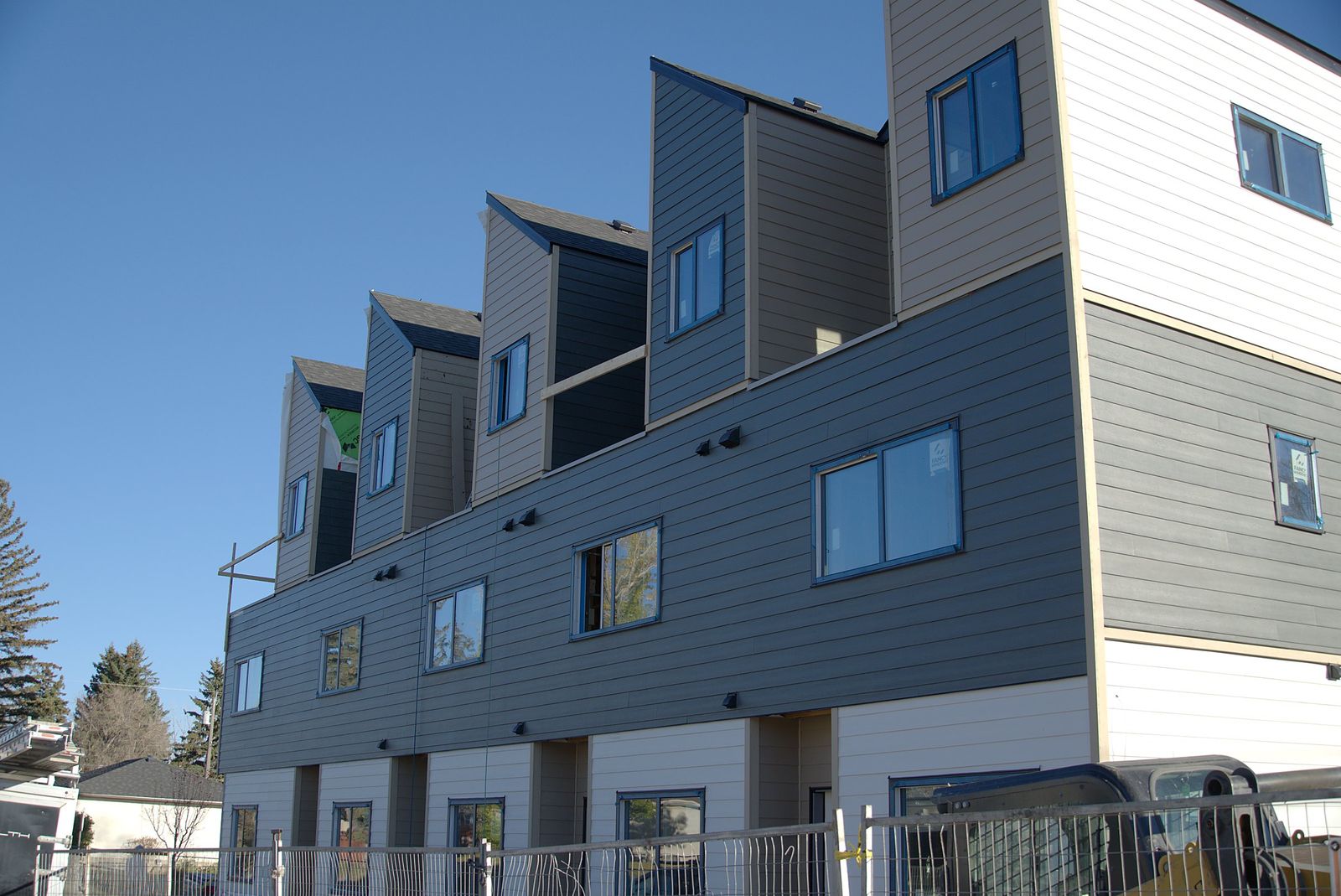 Active Blue Rock construction site, Calgary