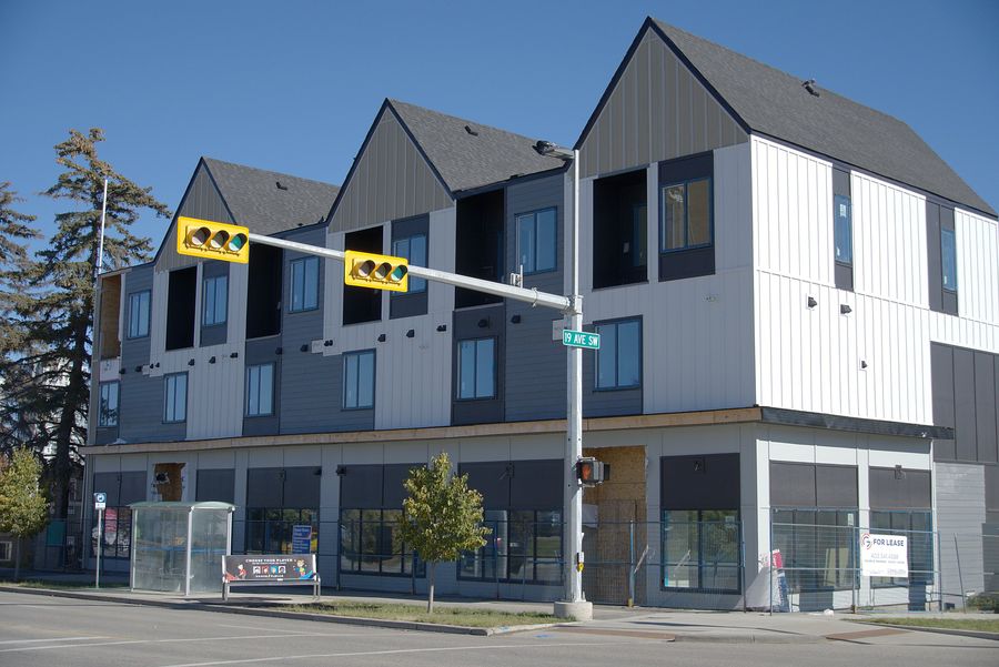Multi family construction, Calgary