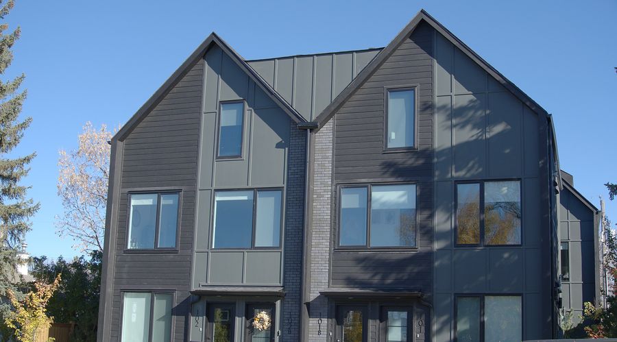 Gable Front Duplex, Calgary