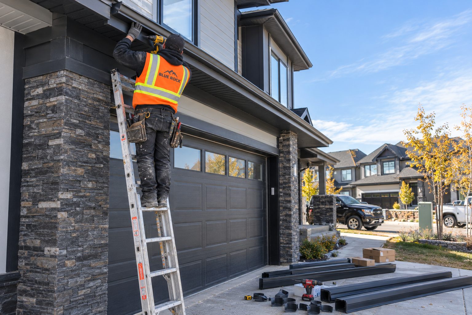 Eavestrough by Blue Rock Construction